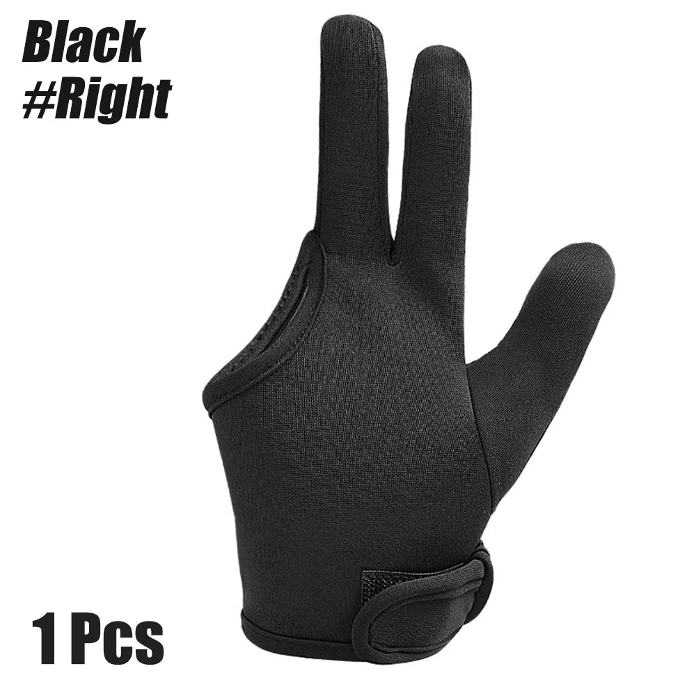 1Pcs Heat Resistant Gloves for Hair Styling Curling Wand Glove 3 Finger Barber Glove Reusable Hair Dye Heat Protector Gloves