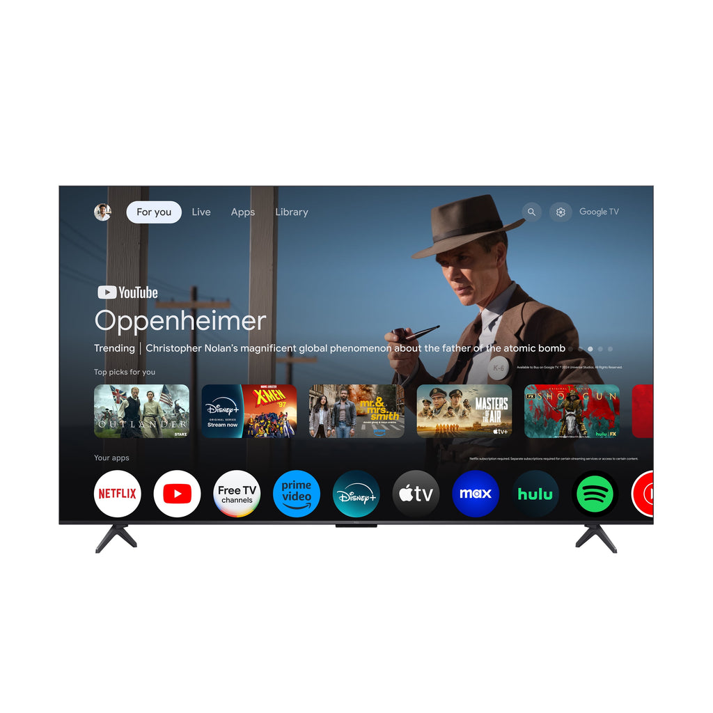 65" Class QM6K Series Qd-Mini LED QLED 4K UHD HDR Smart Google TV (NEW 2025) - 144Hz, Dolby Atmos Onkyo Audio, Halo Control System - 65QM6K