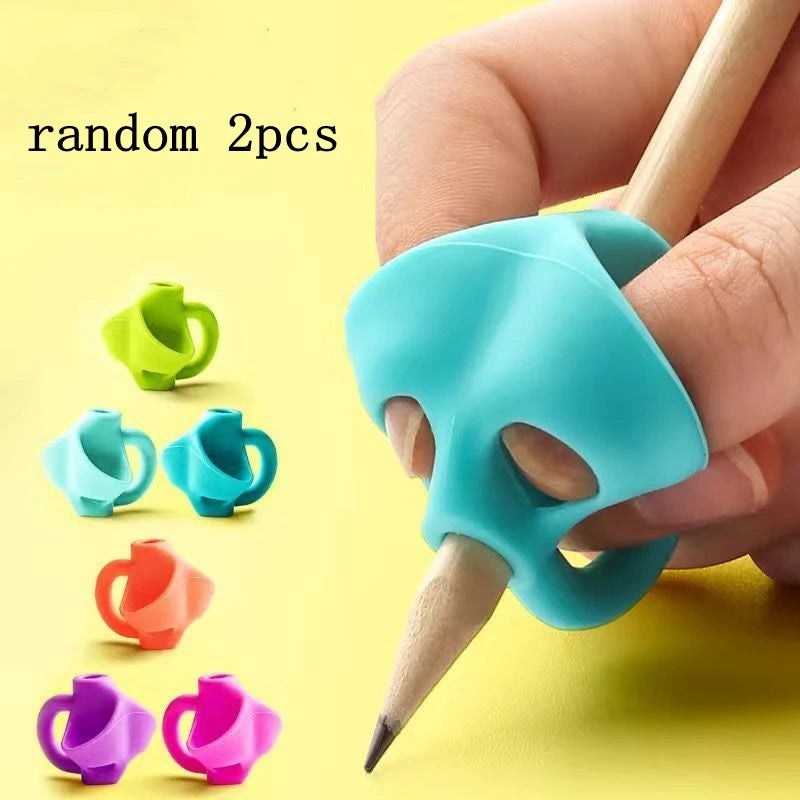 2Pcs/Set Montessori Toys Kids Educational Toys for Children Early Learning Baby Hold Pencil Corrector Montessori Education Toys