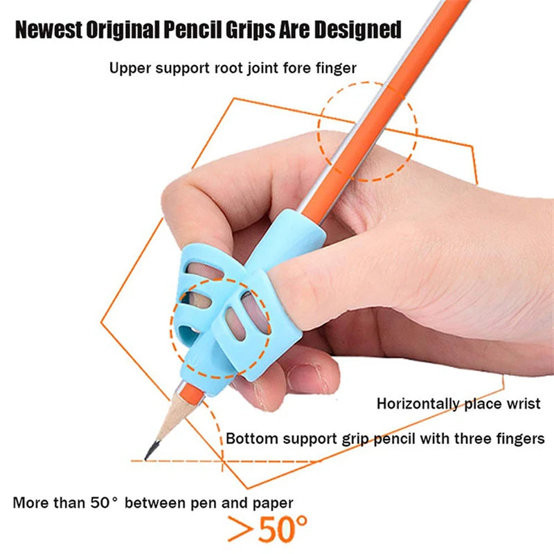 2Pcs/Set Montessori Toys Kids Educational Toys for Children Early Learning Baby Hold Pencil Corrector Montessori Education Toys