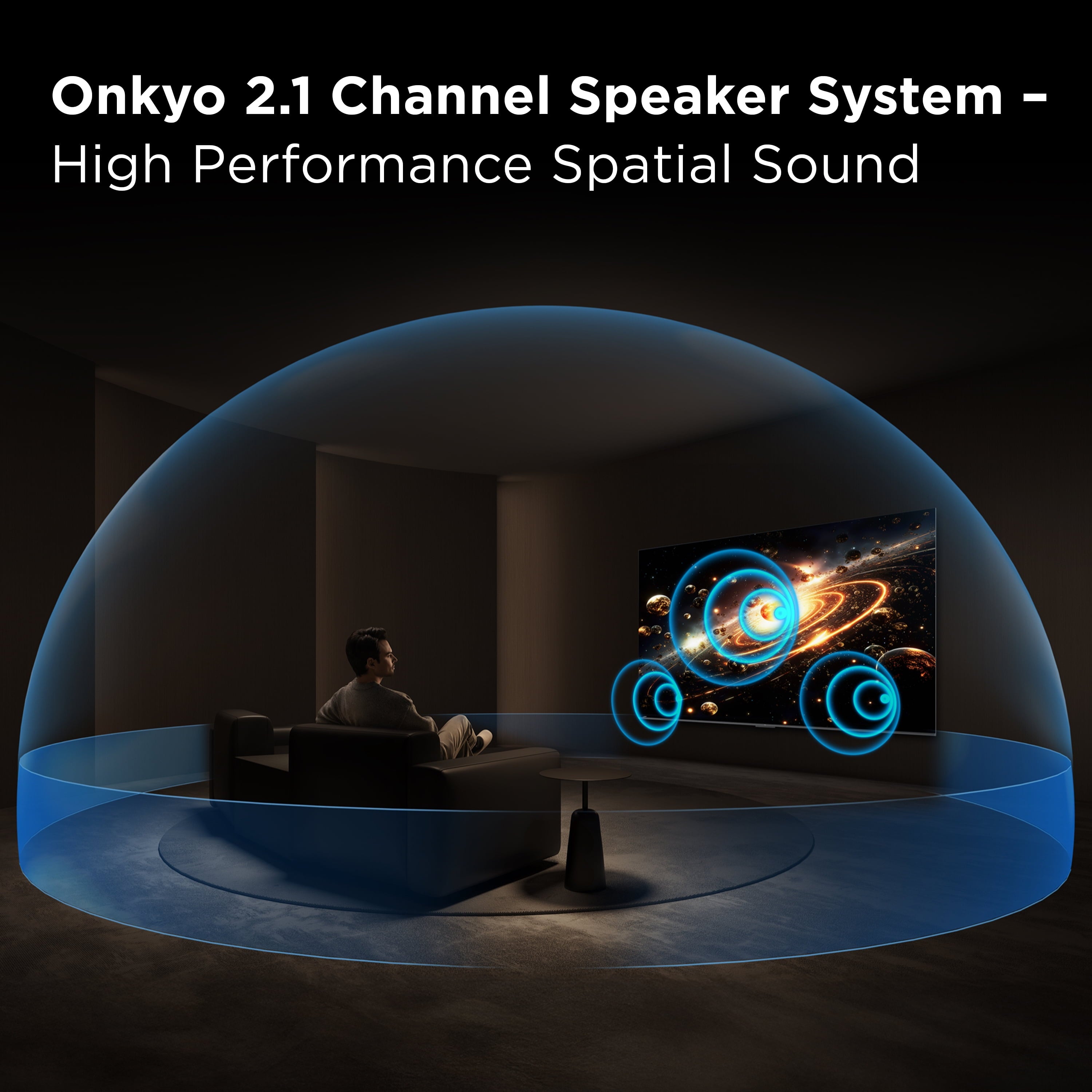 65" Class QM6K Series Qd-Mini LED QLED 4K UHD HDR Smart Google TV (NEW 2025) - 144Hz, Dolby Atmos Onkyo Audio, Halo Control System - 65QM6K