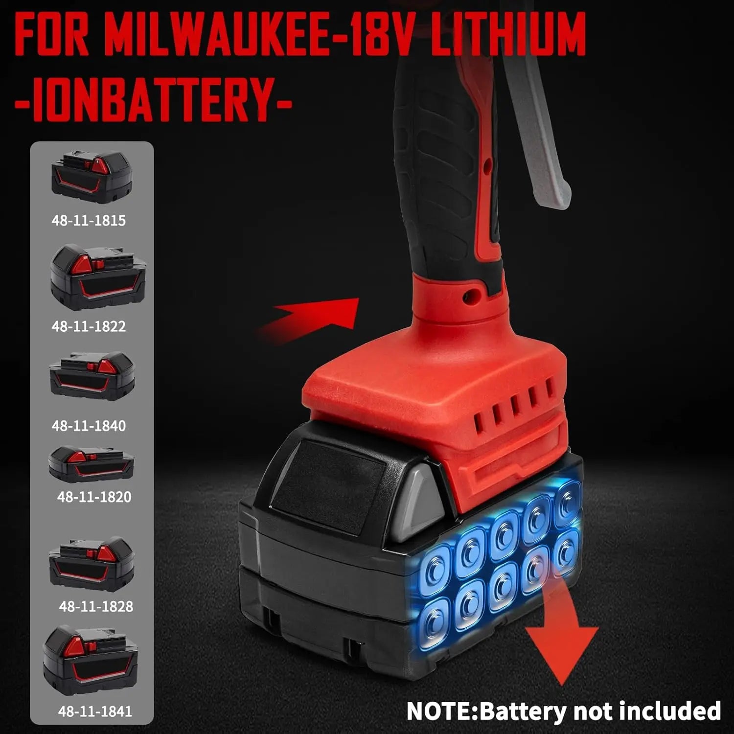 8 Speed Tile Vibration Leveling Machine Cordless Tile Installation Tool for Floor Tile Wall for Milwaukee 18V Battery Pin