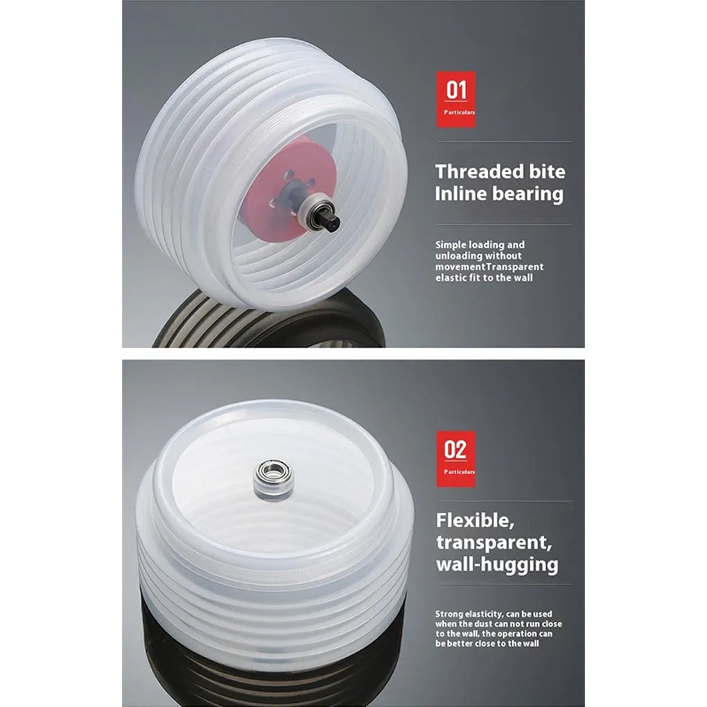 125/160/200Mm Hole Opener Dust Cover Ceiling Wood Plasterboard Downlight Hammer Drilling Cover Perforated Ash Dust Cover
