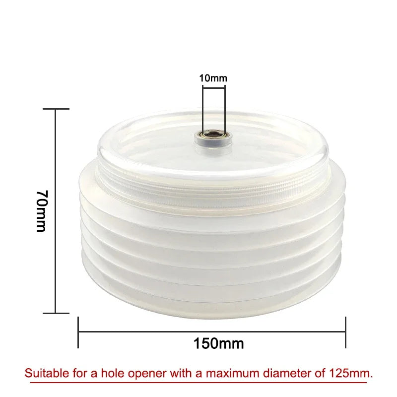 1Pc/1Set Electric Hammer Drill Dust Collector Hole Opener Dust Collector Cover Dustproof Hole Saw Drill Bit Cover Hand Tool