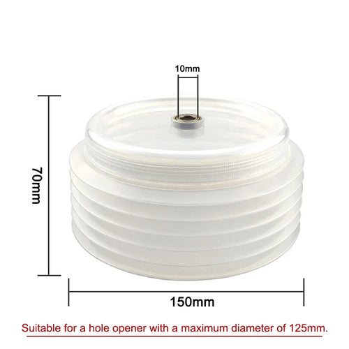 1Pc/1Set Electric Hammer Drill Dust Collector Hole Opener Dust Collector Cover Dustproof Hole Saw Drill Bit Cover Hand Tool