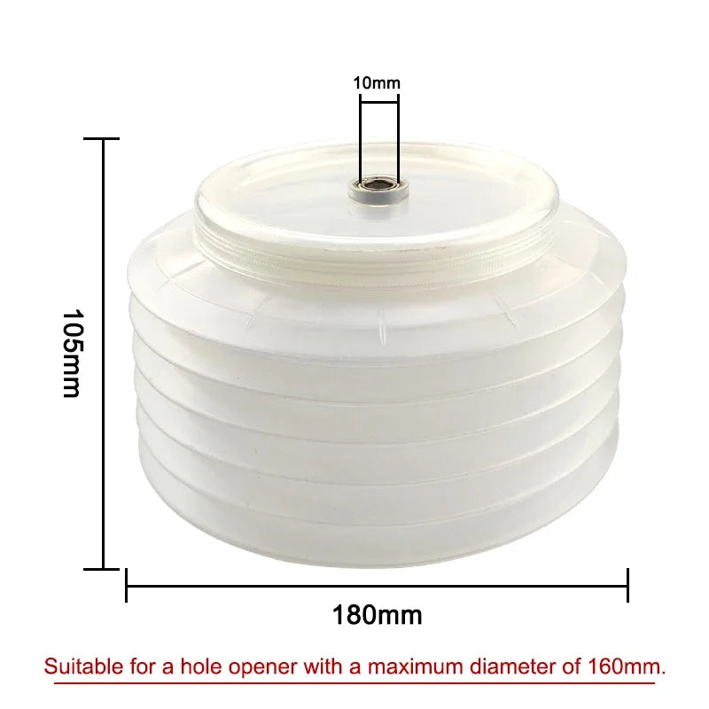 1Pc/1Set Electric Hammer Drill Dust Collector Hole Opener Dust Collector Cover Dustproof Hole Saw Drill Bit Cover Hand Tool