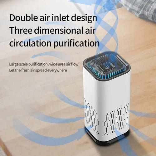 2026 New Car Air Purifier Negative Ion Air Car Oxygen Bar Odor Removal Car Air Purifier Car Home Dual-Use