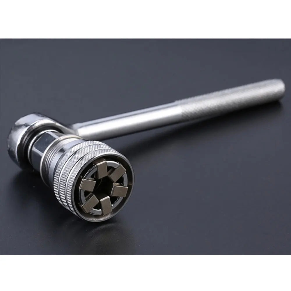 3/8 Inch Universal Sleeve Adaptive Socket Wrench Set 10-19Mm Drive Wrench Repair Tools for Home Auto Maintenance