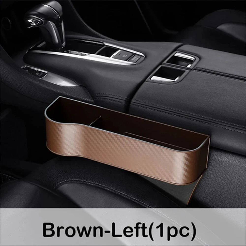 Car Seat Gap Storage Box, Multi-Functional Car Seat Storage Box, Can Store Mobile Phones, Keys, and Car Utility Accessories
