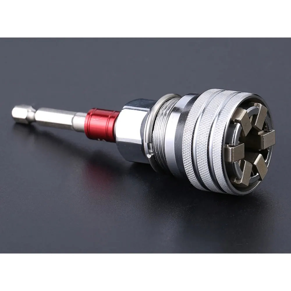 3/8 Inch Universal Sleeve Adaptive Socket Wrench Set 10-19Mm Drive Wrench Repair Tools for Home Auto Maintenance