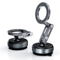 LINIM X53 360Degree Rotation Desktop Vacuum Suction Phone Holder Universal Vacuum Adsorption Suction Magnetic Phone Holder