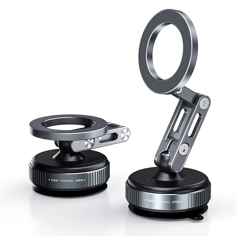 LINIM X53 360Degree Rotation Desktop Vacuum Suction Phone Holder Universal Vacuum Adsorption Suction Magnetic Phone Holder