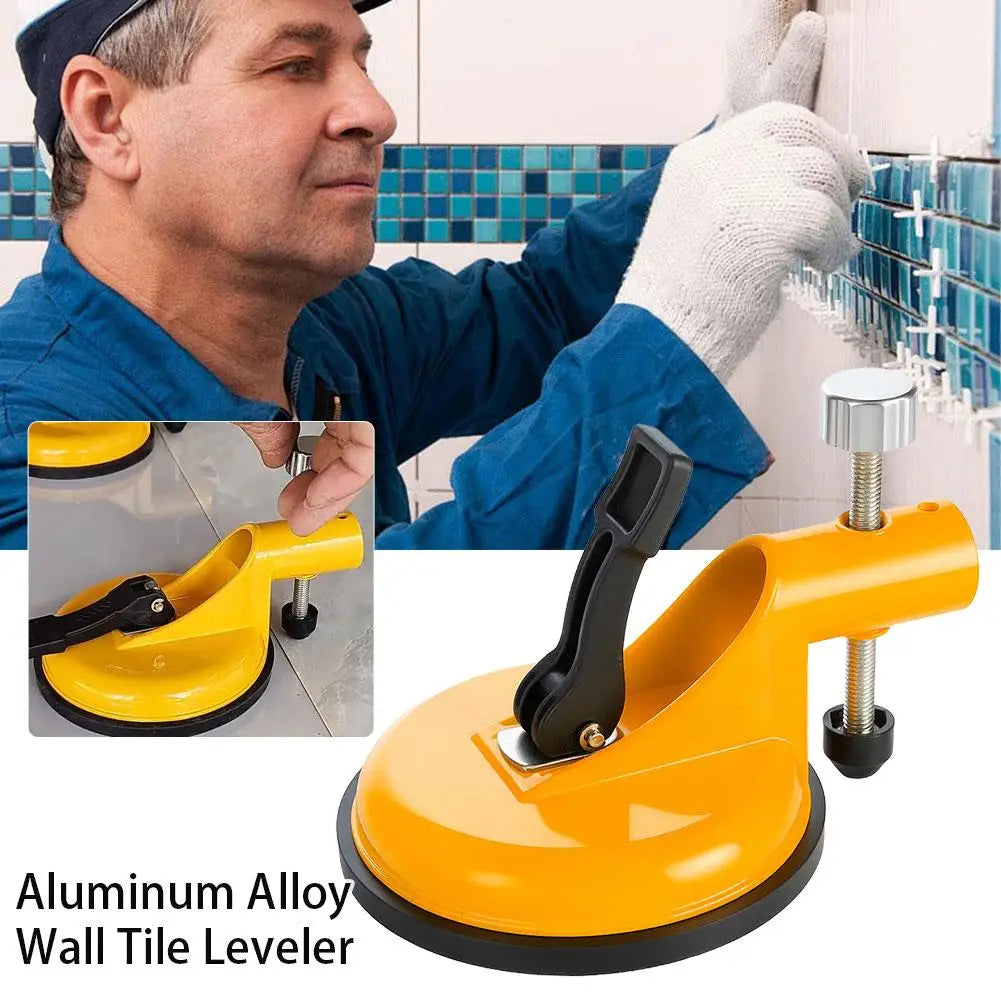 1/2Pcs Aluminum Alloy Wall Tile Leveler Suction Cup Large Plate Marble Leveling Splicer Hand Tools for Home Improvement 2026