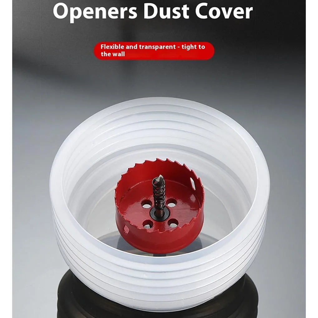 125/160/200Mm Hole Opener Dust Cover Ceiling Wood Plasterboard Downlight Hammer Drilling Cover Perforated Ash Dust Cover