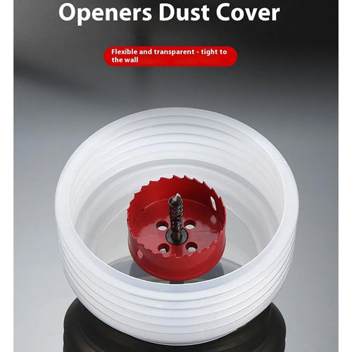 125/160/200Mm Hole Opener Dust Cover Ceiling Wood Plasterboard Downlight Hammer Drilling Cover Perforated Ash Dust Cover