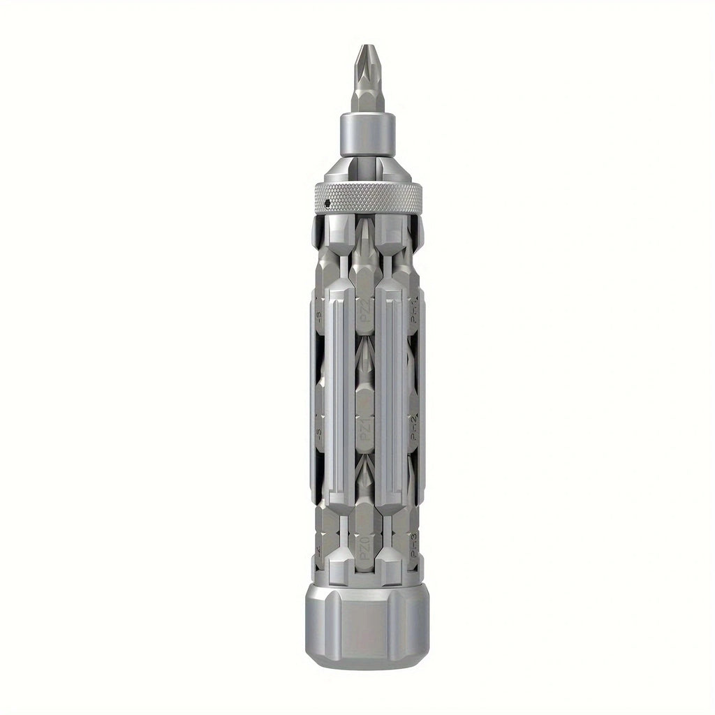 S1 EDC Multi-Function Screwdriver Set with Magnetic Torx Phillips Hex Drill Bit Portable Repair Tool for Outdoor Home
