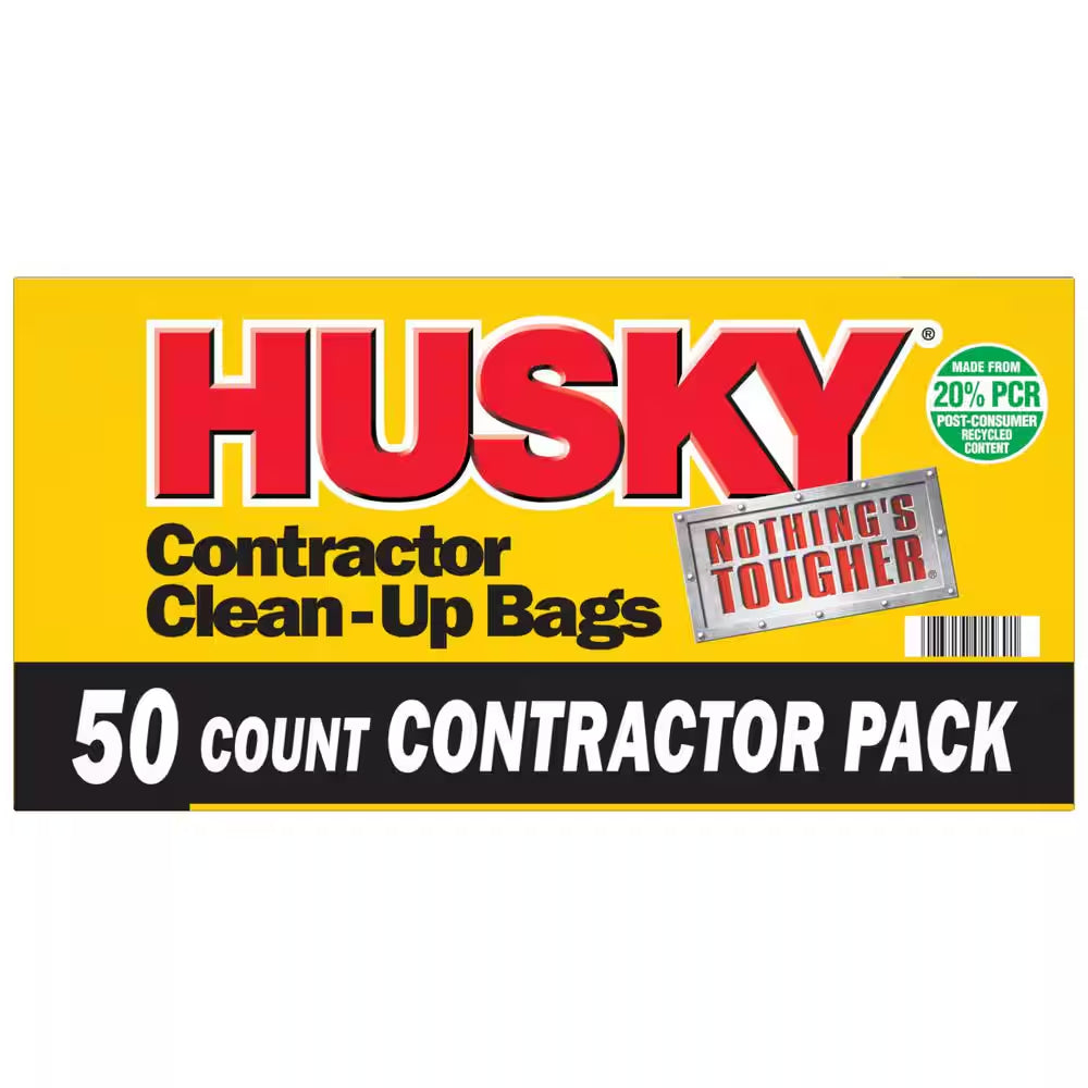 42 Gal. Heavy-Duty Contractor Clean-Up Bags with 20% PCR (50-Count)