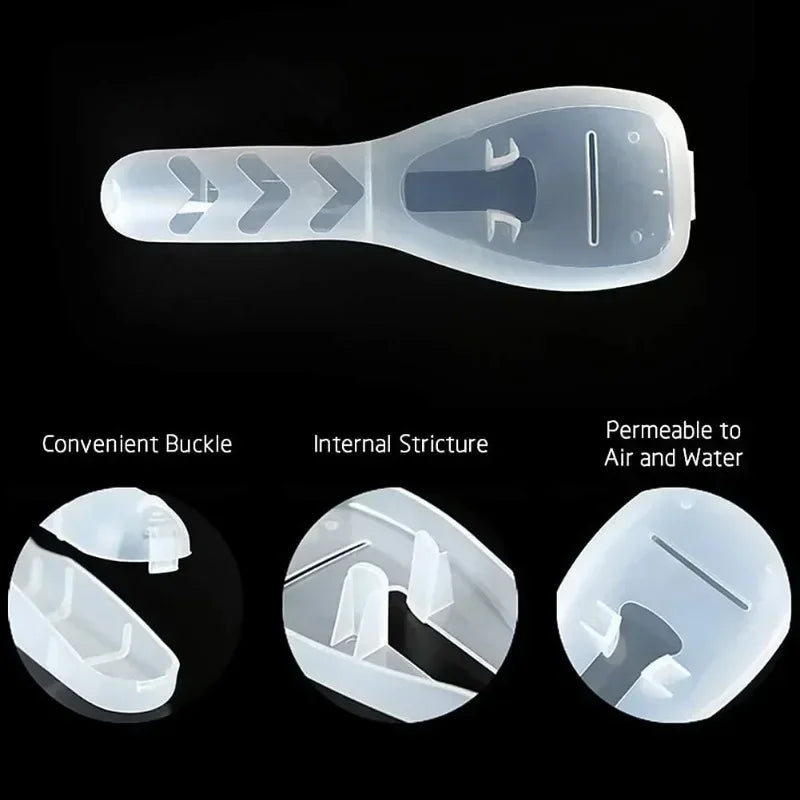 1Pc Portable Travel Men Manual Razor Protector Plastic Box Cover Container Storage Shaver Holder Protector Case Organizer
