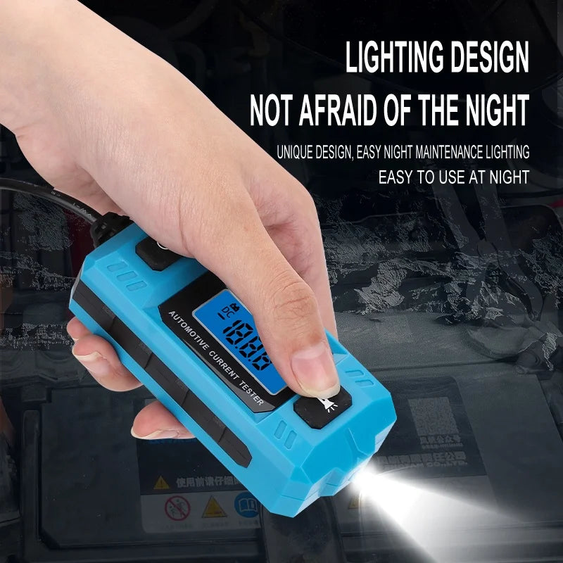 Automotive Fuse Current Tester CNBJ-611 Car Leakage Analyzer Fault Tester Automotive Fuse Current Testing Tool LCD Display
